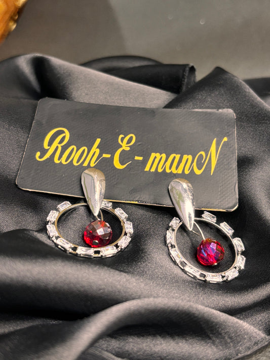 Ruby Luxe Danglers