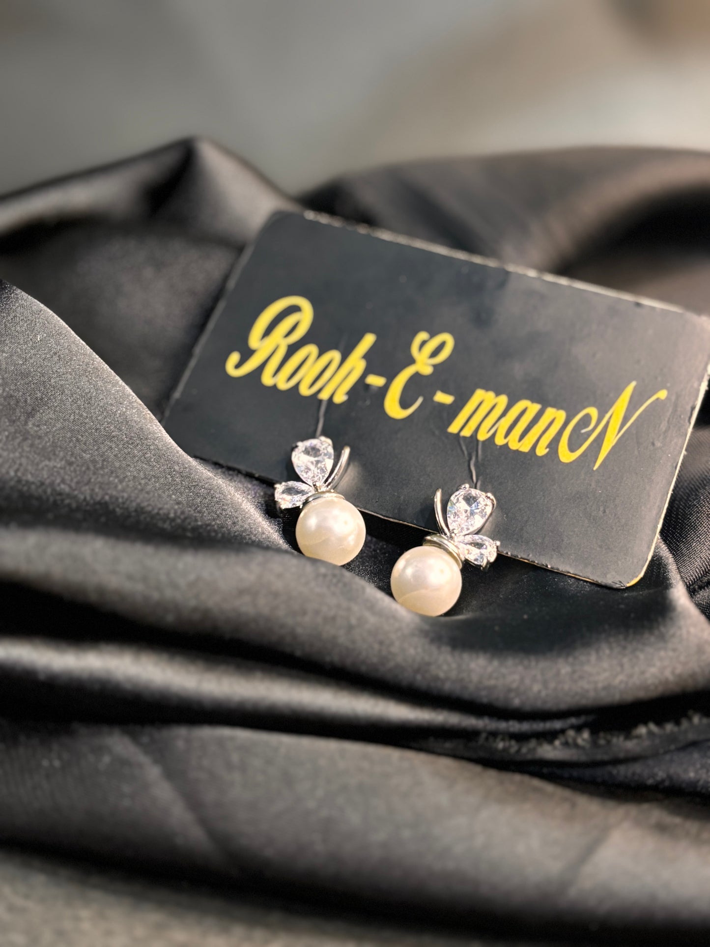 Classic Pearl Stud Earrings